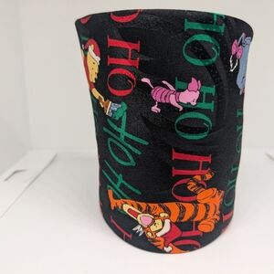 100% silk Winnie the Pooh Christmas pattern necktie with all characters